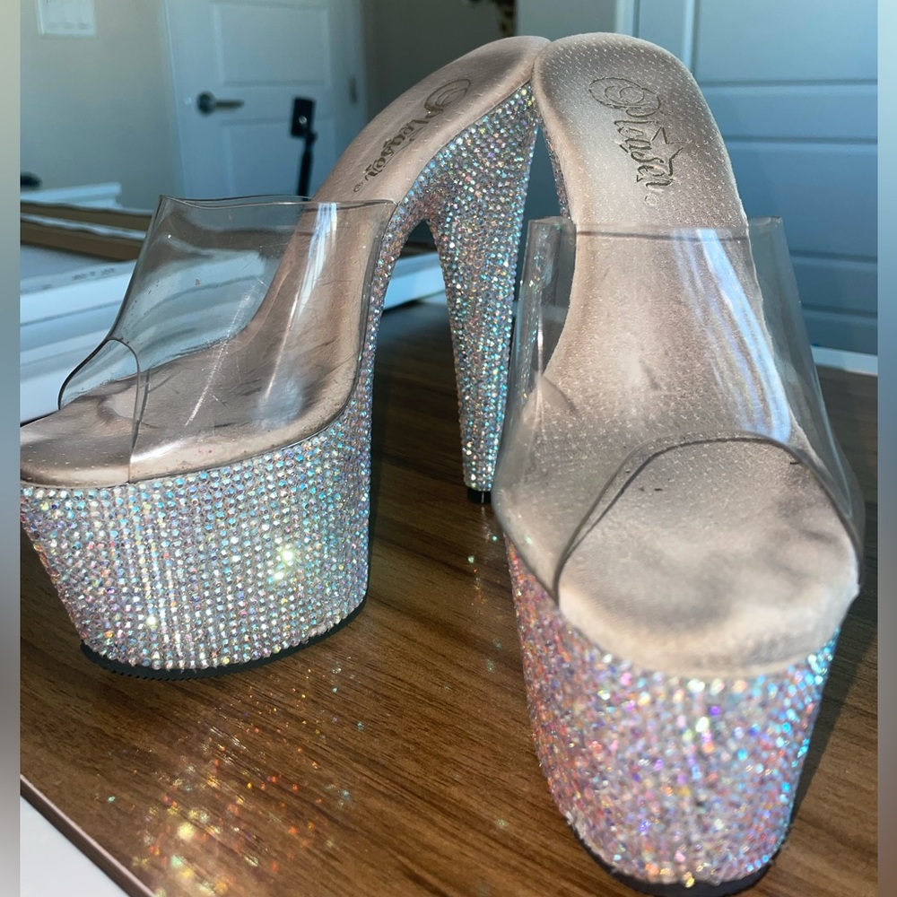 Diamond Pleaser Heels